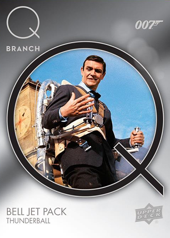 2019 Upper Deck James Bond Collection Q-Branch