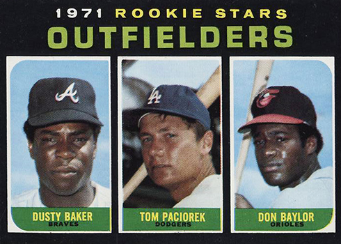 1971 Topps Dusty Baker Don Baylor RC