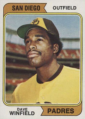 1974 Topps Dave Winfield RC
