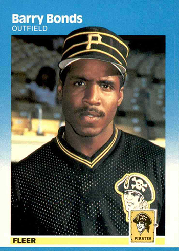 1987 Fleer Barry Bonds RC