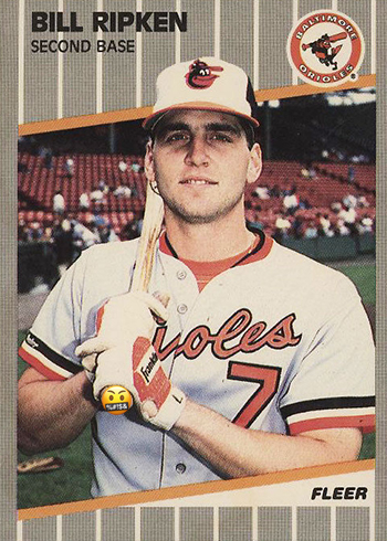 1989 Fleer Bill Ripken FF