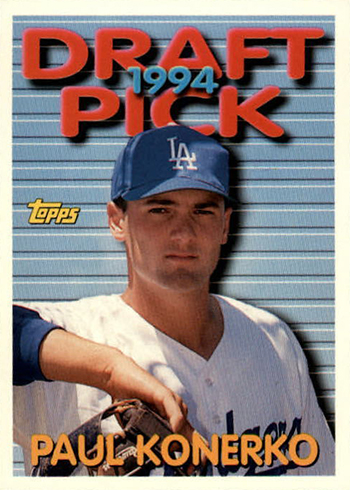 1994 Topps Traded Paul Konerko Rookie Card