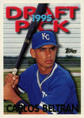 1995 Topps Traded Carlos Beltran Rookie Card