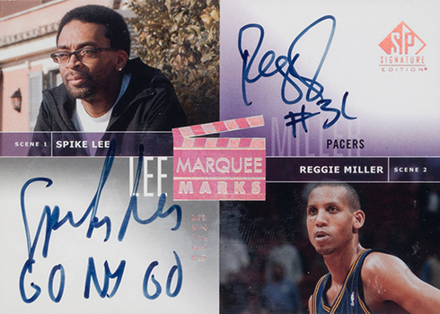 The Daily: 2003-04 SP Signature Edition Marquee Marks Spike Lee