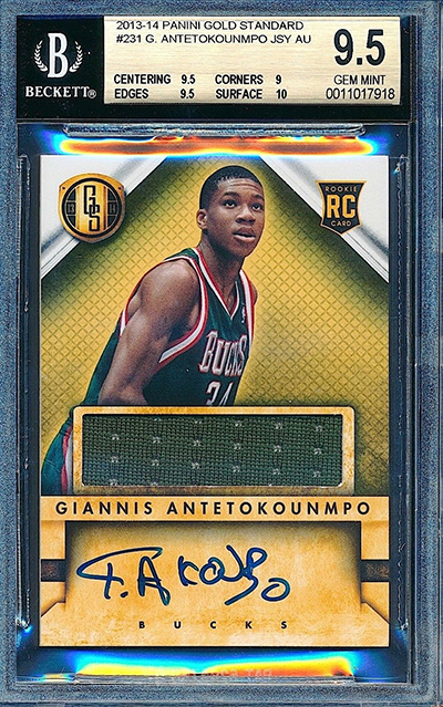 3 Giannis Antetokounmpo Rookie Cards on the Move