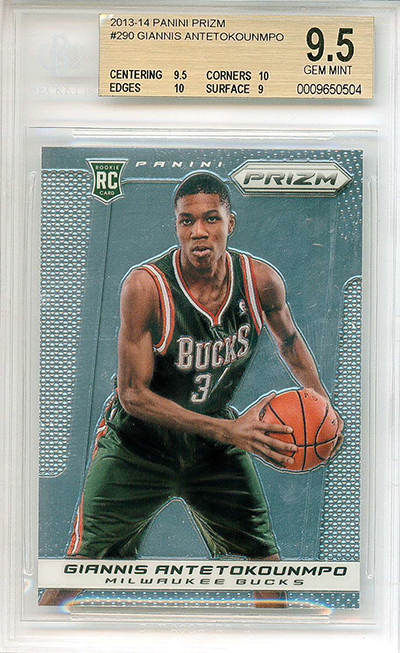  Giannis Antetokounmpo 2022 2023 Hoops Series Mint Card