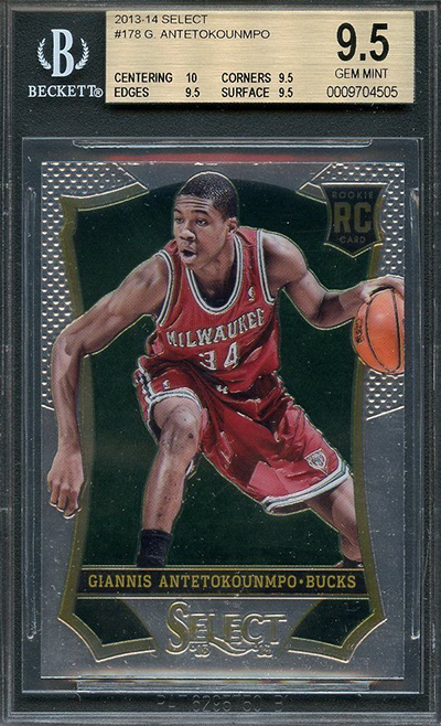 2013-14 Select Giannis Antetokounmpo BGS