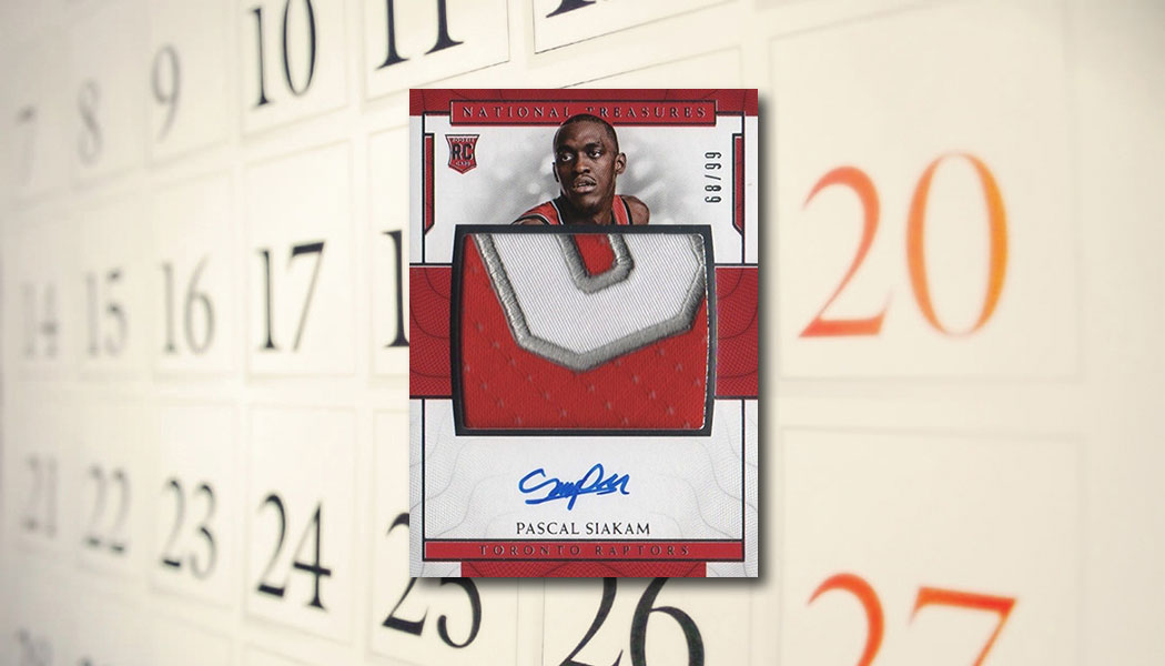 The Daily: 2016-17 Panini National Treasures Pascal Siakam