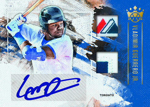 2019 Diamond Kings Holo Blue #JL Jonathan Loaisiga Dual Jersey