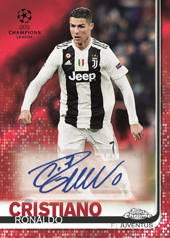 2018-19 Topps Chrome UEFA Champions League Soccer Cards Checklist