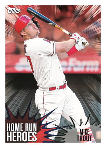 2019 Topps MLB Sticker Collection Home Run Heroes
