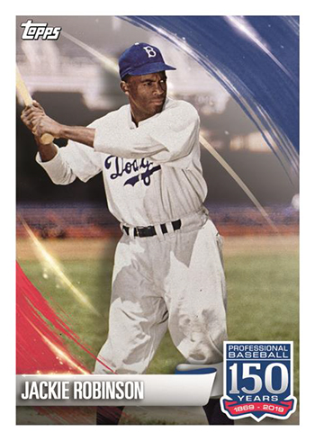 2019 Topps MLB Sticker Collection Jackie Robinson