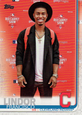 2019 Topps Series 1 Baseball Variations Francisco Lindor