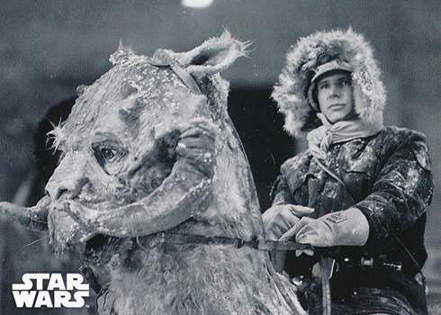 2019 Topps Empire Strikes Back Black & White Behind The Scenes Card BTS-11 