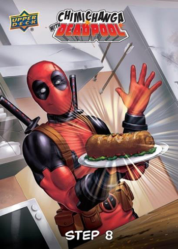 Marvel Deadpool Chimichanga Poster