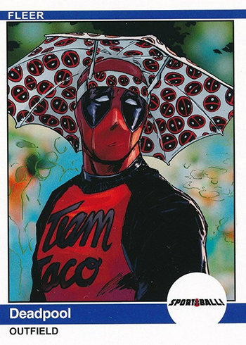 2019 Upper Deck Deadpool Sport Ball SB12