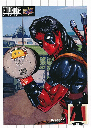 2019 UD Marvel DEADPOOL Sport Ball #9 Parody 1995 Mullet #560 Jose Canseco  PSA 9 