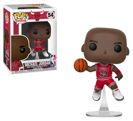 Funko Pop! Michael Jordan Black Pinstripe Jersey Footlocker Excl #126 Not  Mint