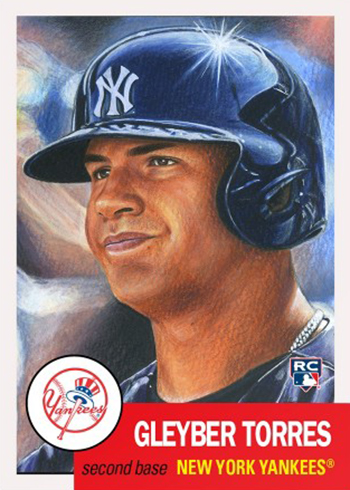 Gleyber Torres Rookie Cup Trophy! 2019 Topps #7 New York Yankees, Hot!