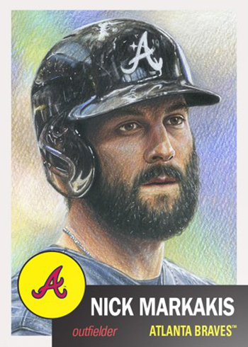 Topps Living Set 6 Nick Markakis