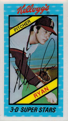 1980 Kellogg's Baseball Nolan Ryan