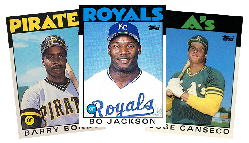 1986 Topps Baseball Bo Jackson Royals