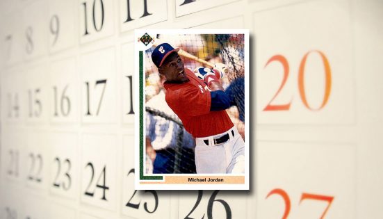 1991 upper deck baseball michael jordan