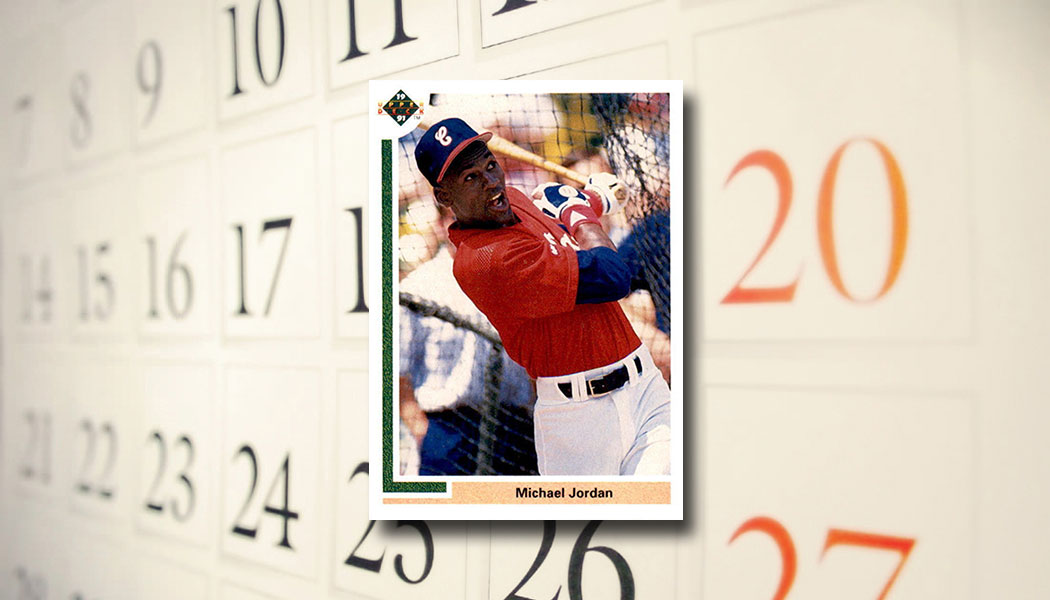 Michael Jordan 1991 Upper Deck White Sox Baseball Card #SP1