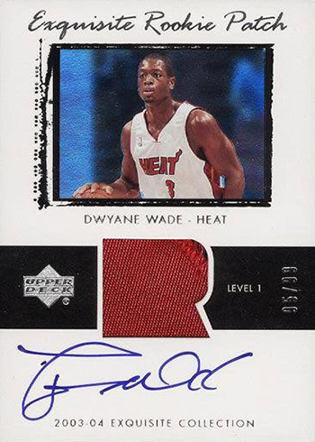 Dwyane Wade 2005-06 Topps First Row Signature Dish #/190 – Basketball Card  Guy