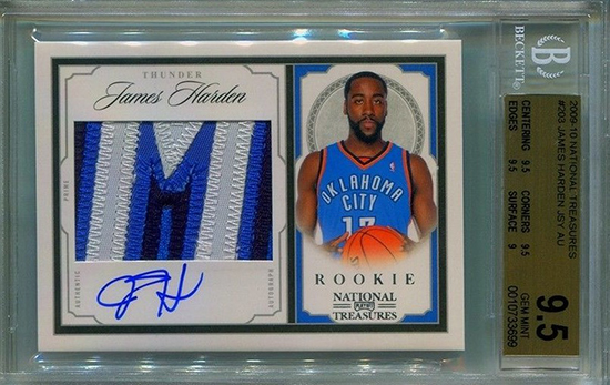 3 Notable James Harden Card Sales - Beckett Pricing Insider