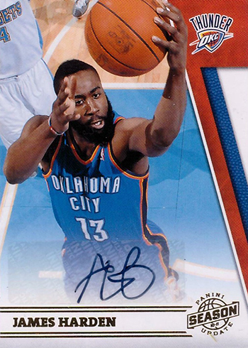 james harden rookie