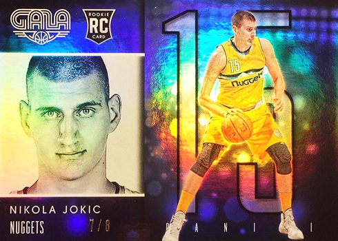 2015-16 Panini Gala Nikola Jokic Rookie Card