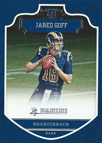 : Jared Goff 2016 Panini Infinity Rookie Dual Jersey 36