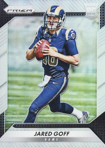 JARED GOFF 2016 Panini Plates & Patches Rookie Jersey Patch 