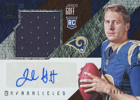 2016 National Treasures NFL Gear Quads /99 Dak Prescott Jared Goff #14  Rookie RC