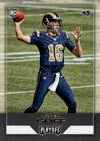 2016 Prestige Draft Big Board #1 Jared Goff - Rookie Year at