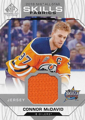 2018-19 SP Game Used Gold #106 Ethan Bear RC JERSEY /199 - Edmonton Oilers