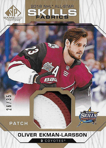 Kevin Shattenkirk 2015-16 Upper Deck SP Game-Used All-Star Skill