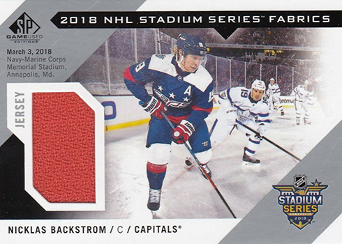 Alexander Ovechkin Card 2018-19 SP Game Used A Piece of