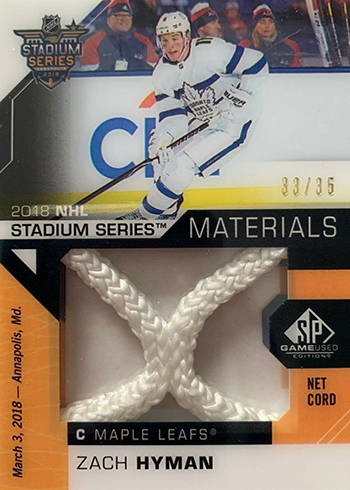 2018/19 SP Game Used Maxime Comtois Inked Rookie Sweaters Laundry