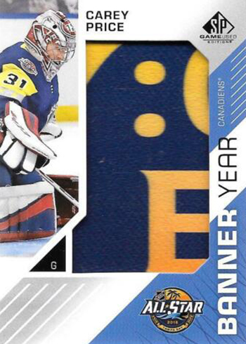 2018-19 Upper Deck SP Game Used Banner Year: NHL Awards Mathew Barzal  #BAW-MB