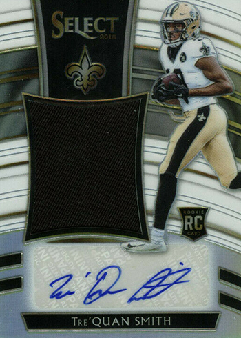 Michael Thomas and Trequan Smith Dual Nike swoosh gold offers vynl 1of1 Beckett 9