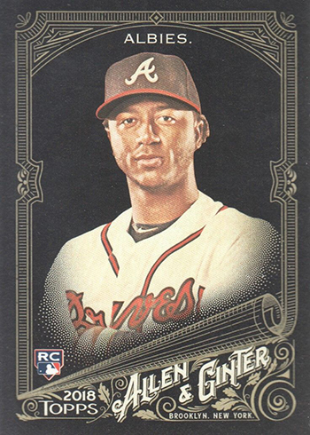 Ozzie Albies 2018 Topps All Star Game Stamp Rookie – Piece Of The Game