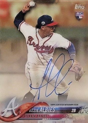 Ozzie Albies Autographed Card with COA for Sale in Camden, IN - OfferUp