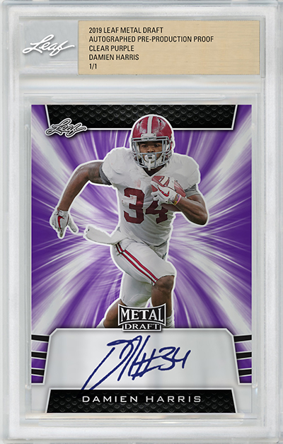 2022 Leaf Metal Draft Football Cards Checklist