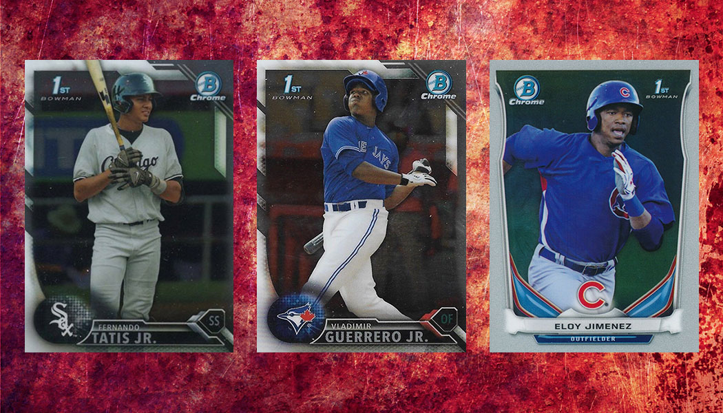 2016 Bowman Chrome Prospects Baseball #BCP55 Vladimir Guerrero Jr.  Pre-Rookie Card - 1st Bowman Chrome Card