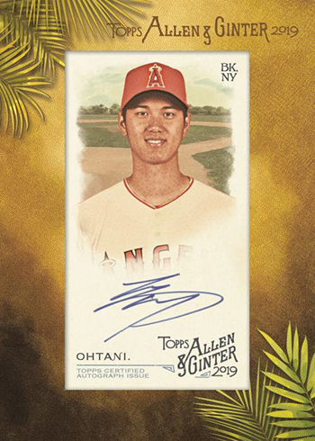 2019 Topps Allen & Ginter Baseball Star Signs Complete Your Set You Choose! 