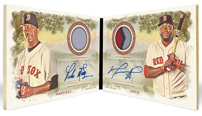 2019 Topps Allen and Ginter Baseball Dual Autograph Relic Book Card