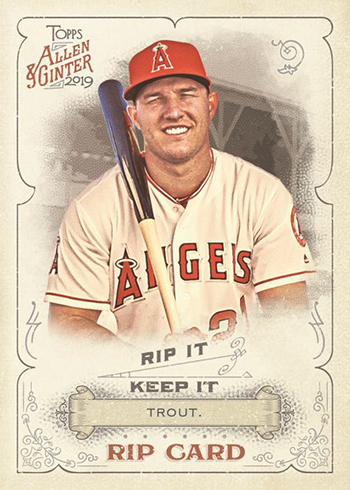 2019 Topps Allen & Ginter Baseball Checklist, Team Set Lists, Odds 