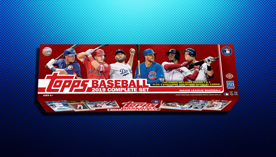 2019 Topps Baseball LONDON SERIES EXCLUSIVE 21 Card Factory Sealed Box Set! 